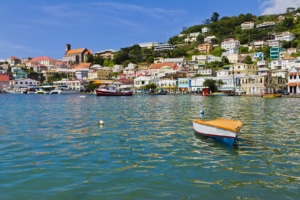 The Carenage in St. George's, Grenada