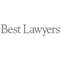 Badge voor erkenning van Best Lawyers. 