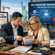 Udvalgt billede til artikel om opdatering af USCIS EB-5 lagerstyring. 